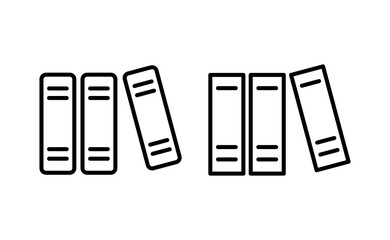 Library icon vector for web and mobile app. education sign and symbol