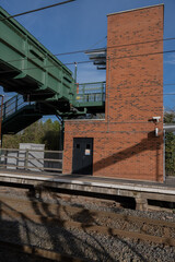 lift on electrified railway station uk