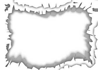 paper frame with shadow