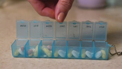 we lay out tablets for a week