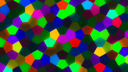  Geometric abstract colorful background illustration