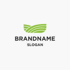 vector logo design illustration of agriculture business, tractor farm, soil farm, crop field, pasture, milk, barn, Emblem, Design Concept, Creative Symbol, Icon.