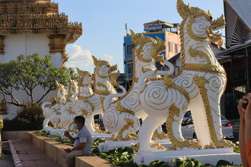Bandu Lion is one of the 4 Lions of the Himmapan Forest.