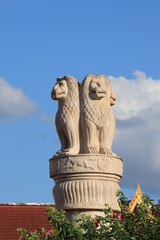 Obraz premium The pillar of Ashoka the Emperor was known as Ashok stambha