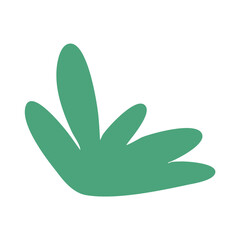 Green grass icon