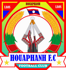 Houa Phanh Laos Football Team Logo 02
