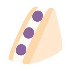 Fruit Sandwiches grape Japanese Dessert