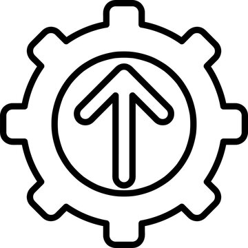 Operational Excellence Vector Icon, Achieve Symbol On White Background