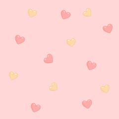 Heart pattern background