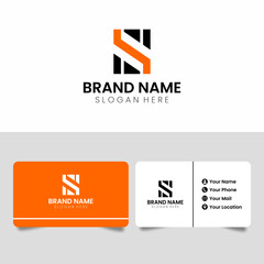 Abstract your company branding logo, with the initial letter 'S'
