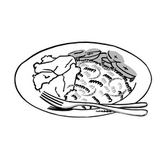 An Illustration of Nigerian Jollof Rice