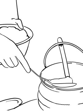 An Illustration of a poitjiekos