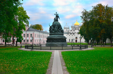 he courtyard of the Novgorod Kremlin