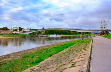 The trading side of the old town