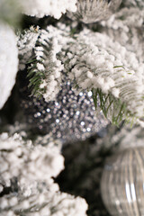 Christmas decorations on the Christmas tree