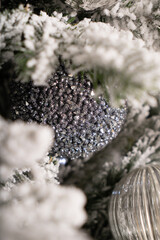 Christmas decorations on the Christmas tree