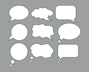bubble chat icon illustration vector