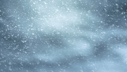 Obraz premium snow falling snow background, winter dark black blur texture wallpaper