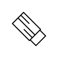 eraser icon design vector template