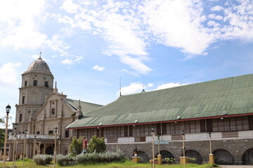 Pfarrkirche Sta. Rita de Cascia in Santa Rita, Provinz Pampanga, Philippinen - obrazy, fototapety, plakaty