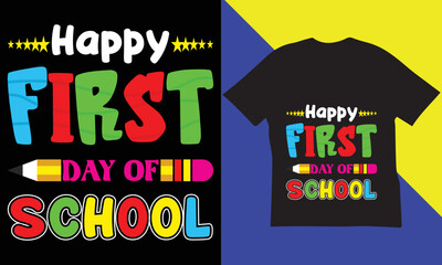 100 Days of School T-Shirt Design.