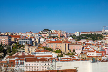 Fototapeta na wymiar Lisbon city in autumn, Portugal 