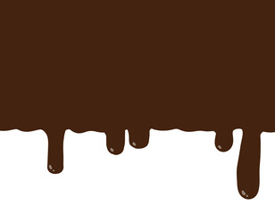 溶けたチョコレートの壁紙背景