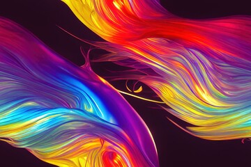 Obraz premium Colorful Iridescent Shiny Swirling Oil Colors Seamless Repeating Repeatable Texture Pattern Tiled Tessellation Background Image 