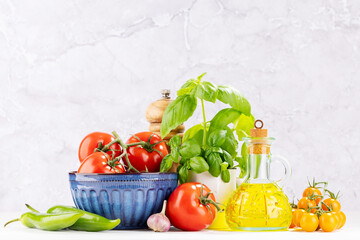 Ingredients for cooking. Italian cuisine