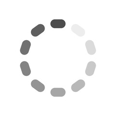 Download sign. Load icon. Load system. Data load. Loading bar. Froze computer. Vector stock illustration. Vector illustration