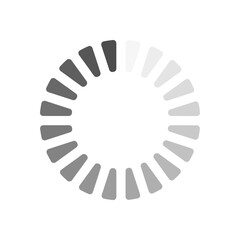 Download sign. Load icon. Load system. Data load. Loading bar. Froze computer. Vector stock illustration. Vector illustration