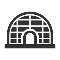 Igloo house icon