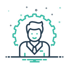 Mix icon for professionals