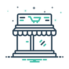 Mix icon for retail