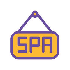 beauty and spa icon. vector design care for female beauty body.
