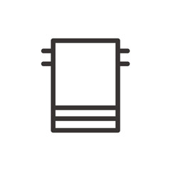 beauty and spa icon. vector design care for female beauty body.
