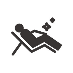 beauty and spa icon. vector design care for female beauty body.
