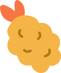 hand draw japanese food doodle