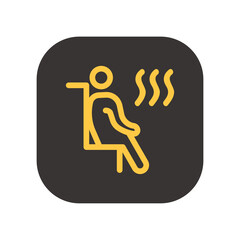 beauty and spa icon. vector design care for female beauty body.
