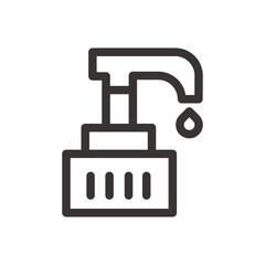 beauty and spa icon. vector design care for female beauty body.
