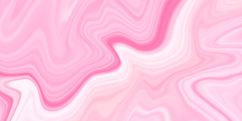 Abstract pink background with waves, bright shiny wavy line vector background, pink silk fabric stains, elegant and luxury pink background with liquid marble pattern texture.