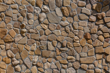 Texture of an old stone wall