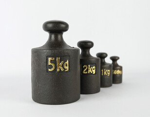 heavy metal iron cast weights kilograms