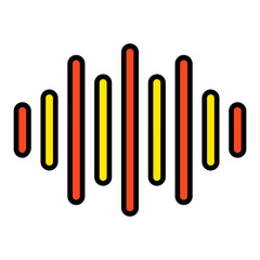 Voice Filled Line Icon