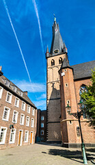 Fototapeta na wymiar St. Lambertus church in Dusseldorf - North Rhine-Westphalia, Germany