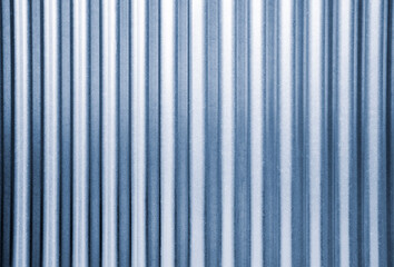corrugated steel wall