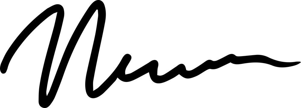 Handdrawn Signature Lettering