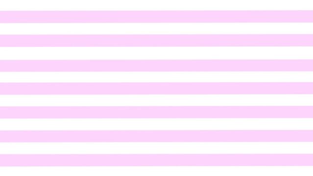  parallel stripes of pink and white as a background 