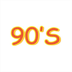 Retro Sticker Vector