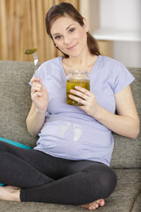 pregnant woman craving for pickled gherkins